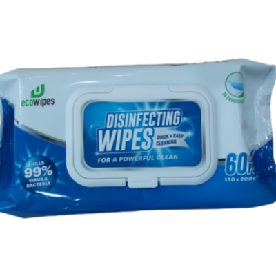 60sheets DISINFECTING WIPES